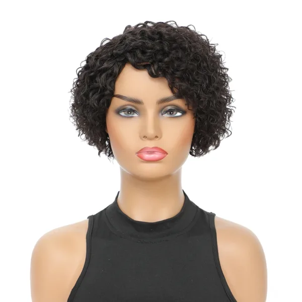 Short Afro Kinky Curly Wig - Image 12