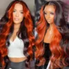 Ginger Highlight Body Wave Wig