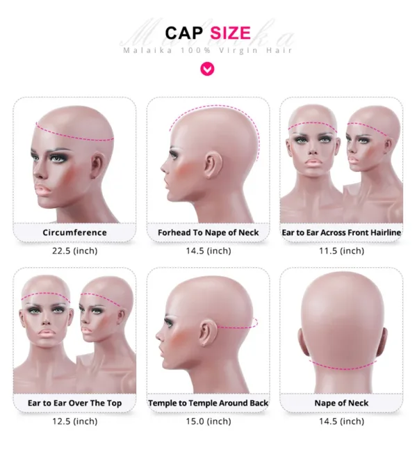 Short Straight Bob Frontal Wig - Image 20