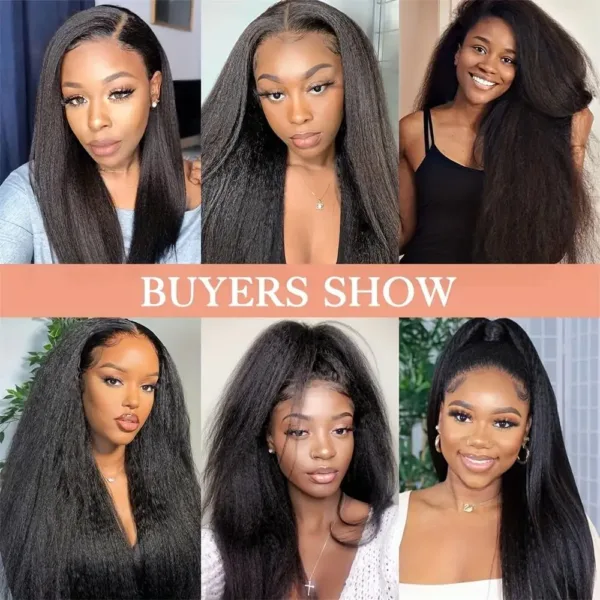HD Yaki Straight Lace Front - Image 5