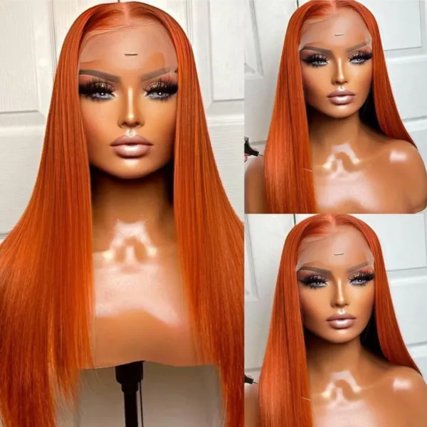 Ginger Straight Lace Front Wig
