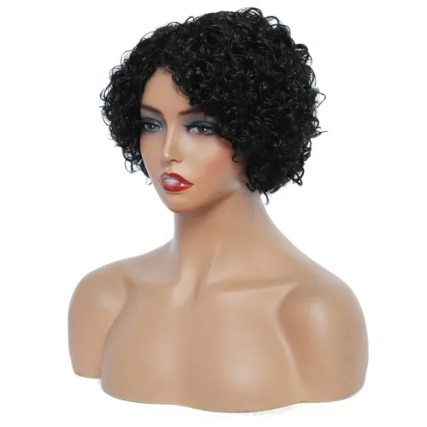 Short Afro Kinky Curly Wig - Image 17