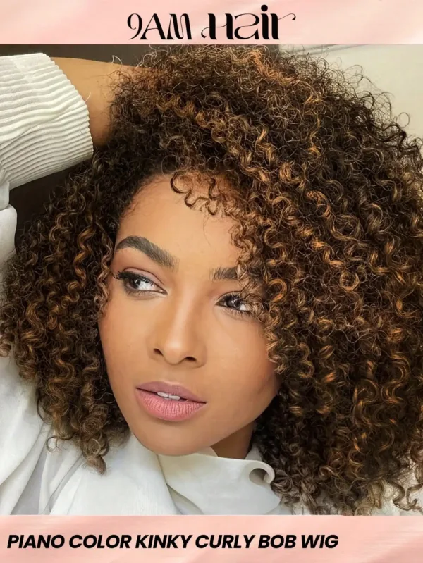 Kinky Curly Pixie Cut Wig