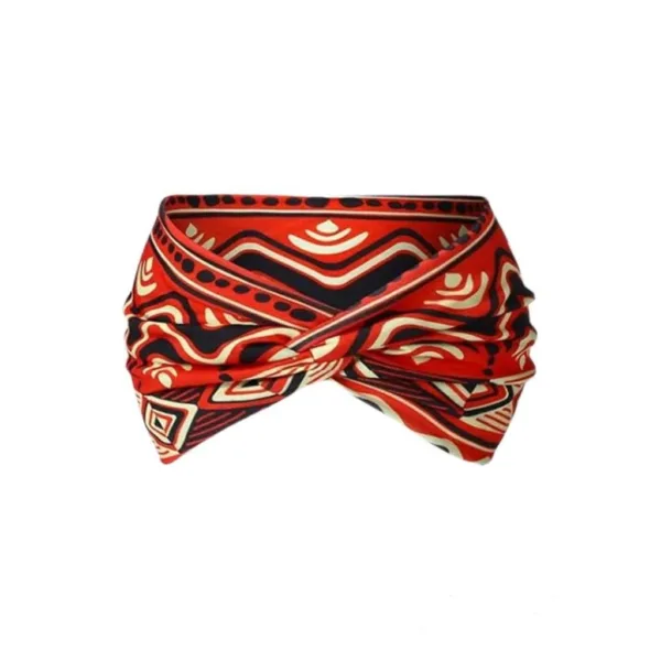 Wide Bohemian Yoga Headband - Image 3