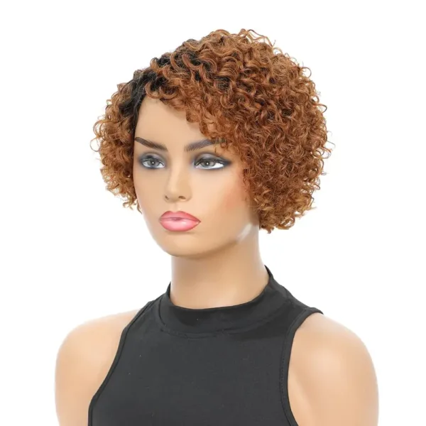 Short Afro Kinky Curly Wig - Image 20