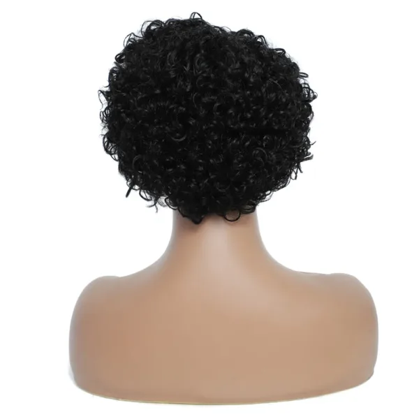 Short Afro Kinky Curly Wig - Image 19