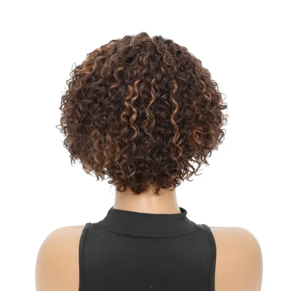 Short Afro Kinky Curly Wig - Image 25