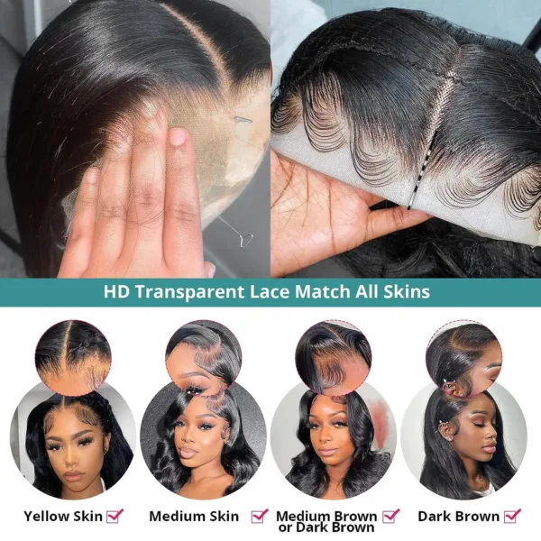 Glueless HD Body Wave Wig - Image 3