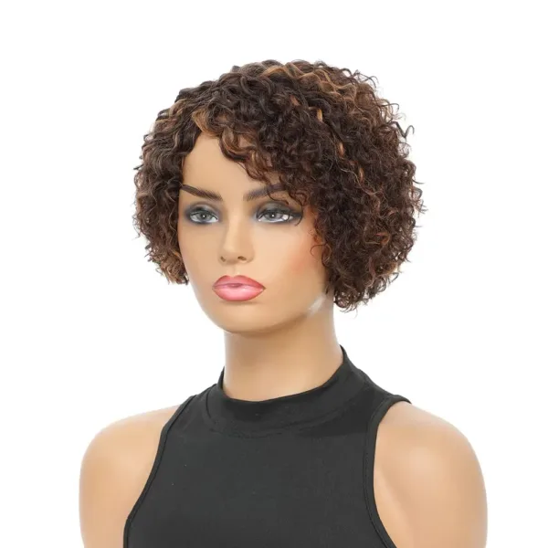 Short Afro Kinky Curly Wig - Image 24