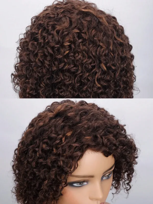 Kinky Curly Pixie Cut Wig - Image 3