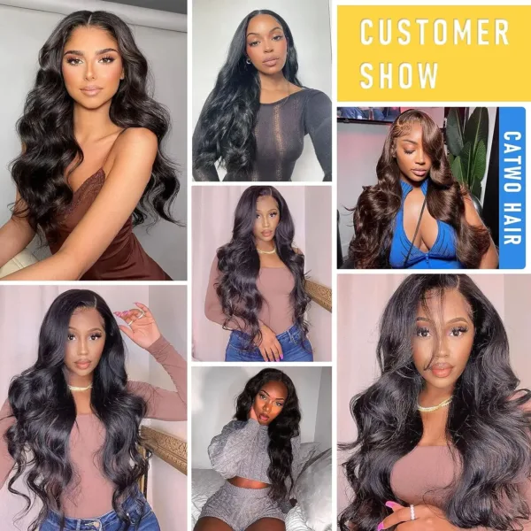 Glueless HD Body Wave Wig - Image 11