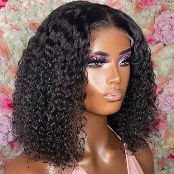 Glueless Short Curly Bob Wig - Image 2
