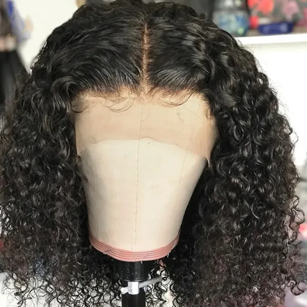 Glueless Short Curly Bob Wig - Image 3