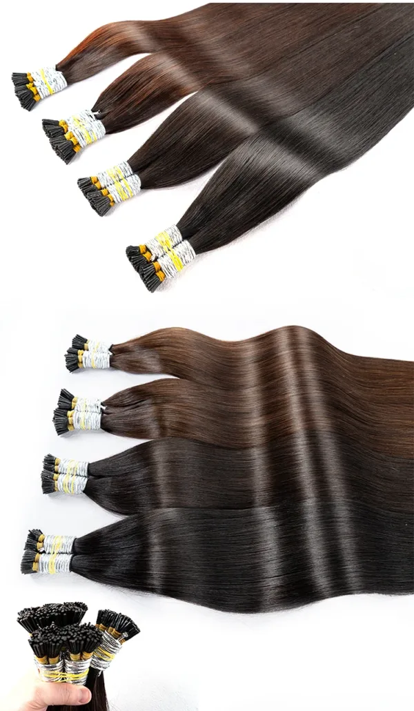 Virgin Straight Remy I-Tip Hair - Image 16
