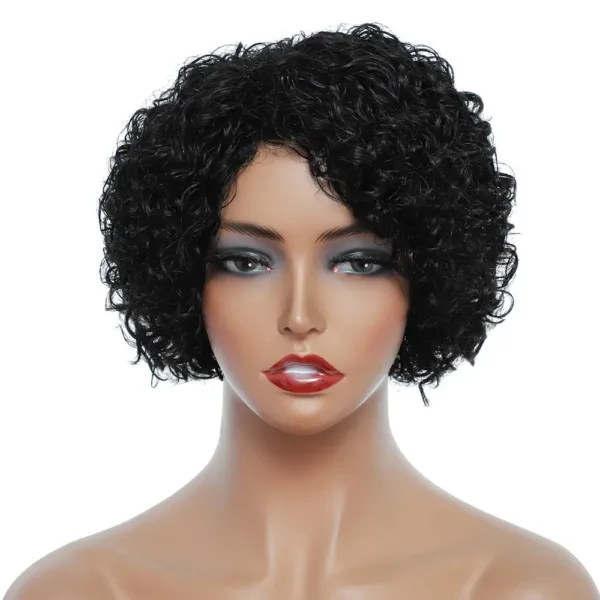 Short Afro Kinky Curly Wig - Image 10