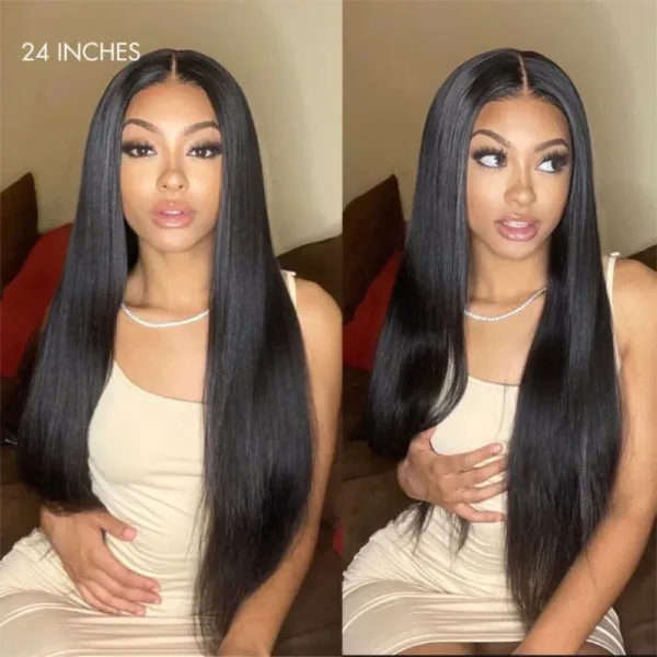 HD Straight Lace Front Wig - Image 4