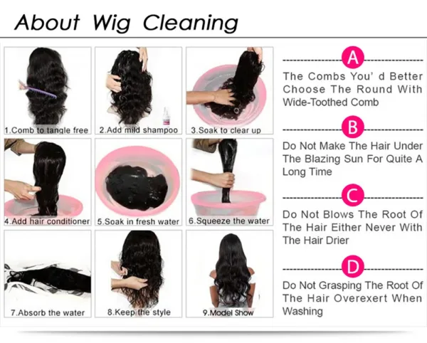 Short Straight Bob Frontal Wig - Image 22