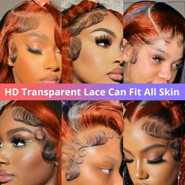 Ginger Highlight Body Wave Wig - Image 9
