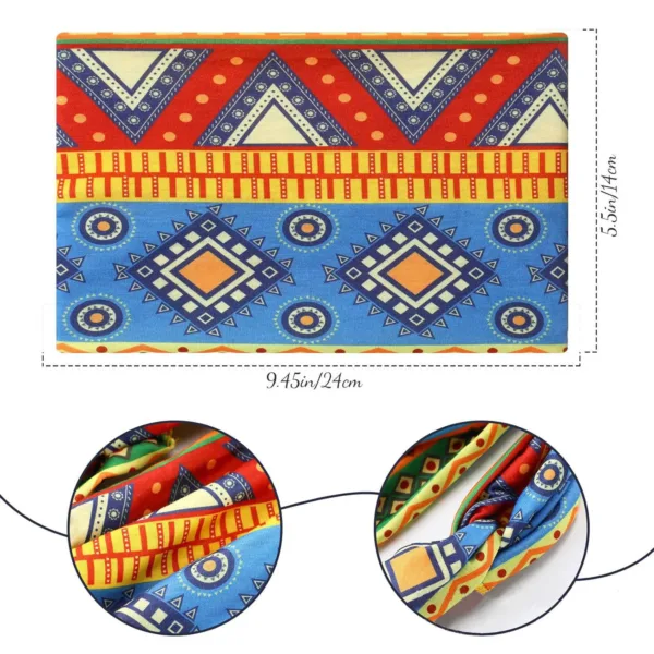 Wide Bohemian Yoga Headband - Image 16