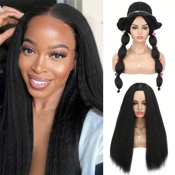 HD Yaki Straight Lace Front - Image 9