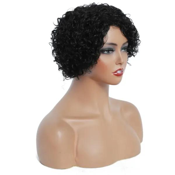 Short Afro Kinky Curly Wig - Image 18