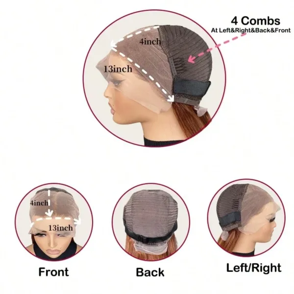 Ginger Highlight Body Wave Wig - Image 5