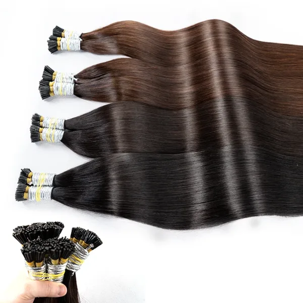 Virgin Straight Remy I-Tip Hair - Image 2