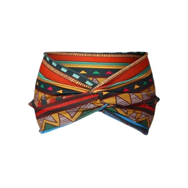 Wide Bohemian Yoga Headband - Image 4