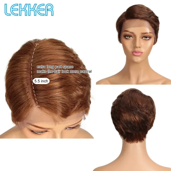 Short Pixie Human Hair - Image 7