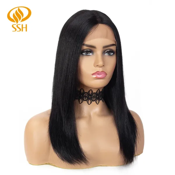 Long Straight Bob Wig - Image 13
