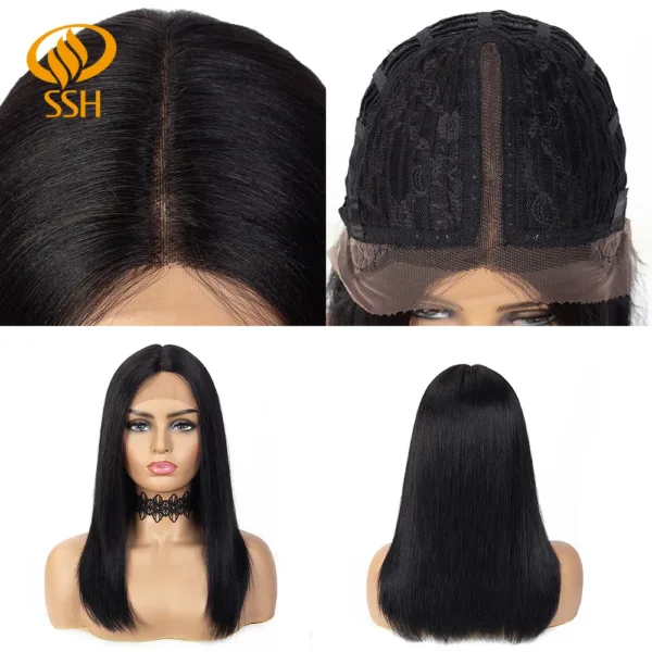 Long Straight Bob Wig - Image 5