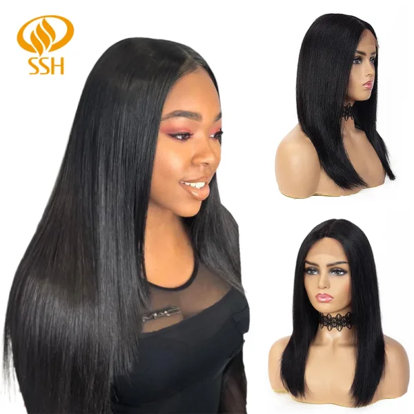 Long Straight Bob Wig - Image 8