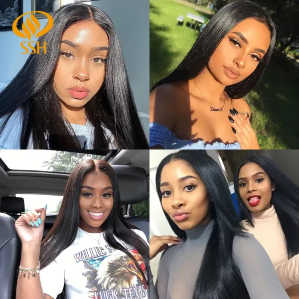 Long Straight Bob Wig - Image 9