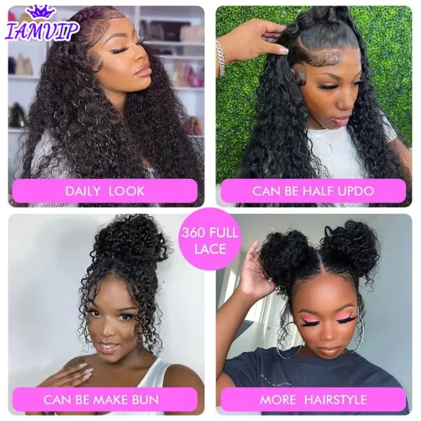 HD Kinky Curly Wig - Image 6