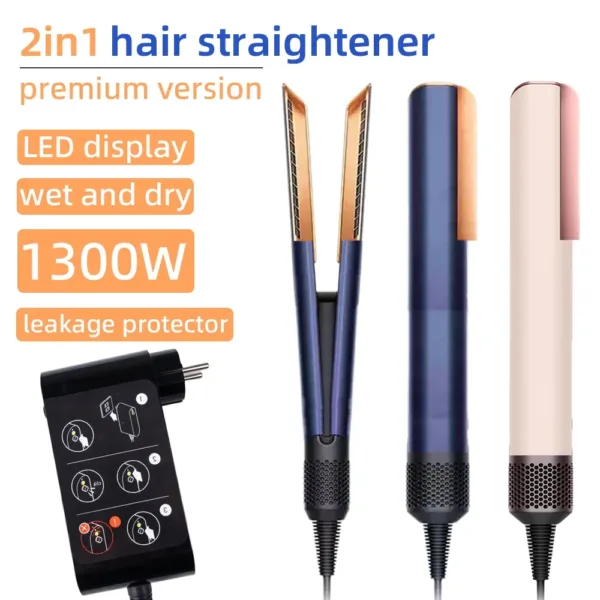 2-in-1 Hair Straightener Dryer - Image 12