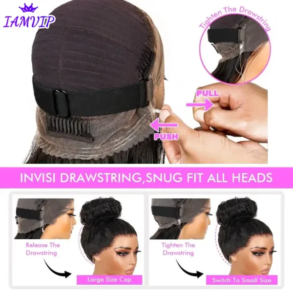 HD Kinky Curly Wig - Image 5