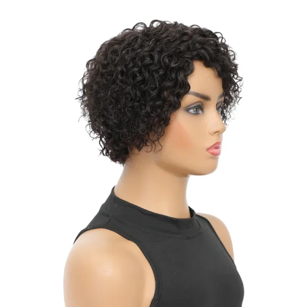 Short Curly Pixie Wig - Image 11