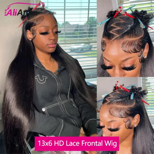 HD Straight Lace Front Wig - Image 18