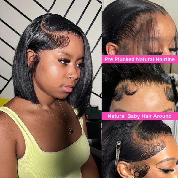 HD Straight Bob Frontal - Image 3
