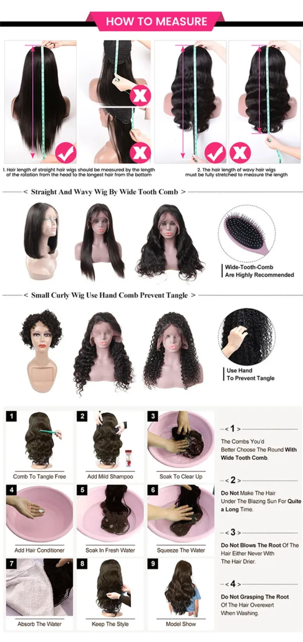 HD Kinky Curly Wig - Image 14