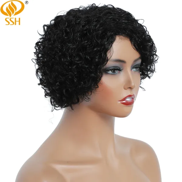 Short Curly Pixie Wig - Image 15
