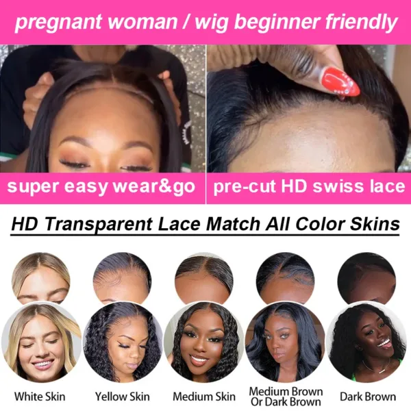Water Wave Glueless Wig - Image 15
