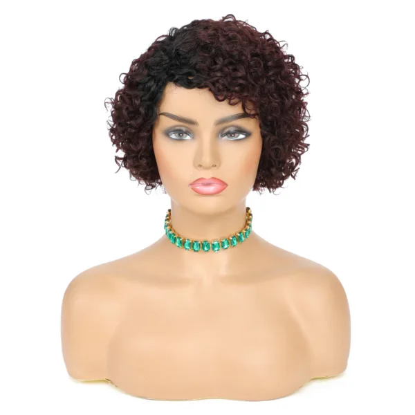 Short Curly Pixie Wig - Image 20