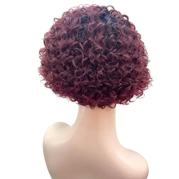 Short Curly Pixie Wig - Image 12