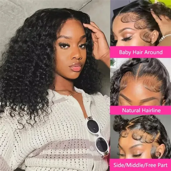Afro Kinky Curly Wigs - Image 5