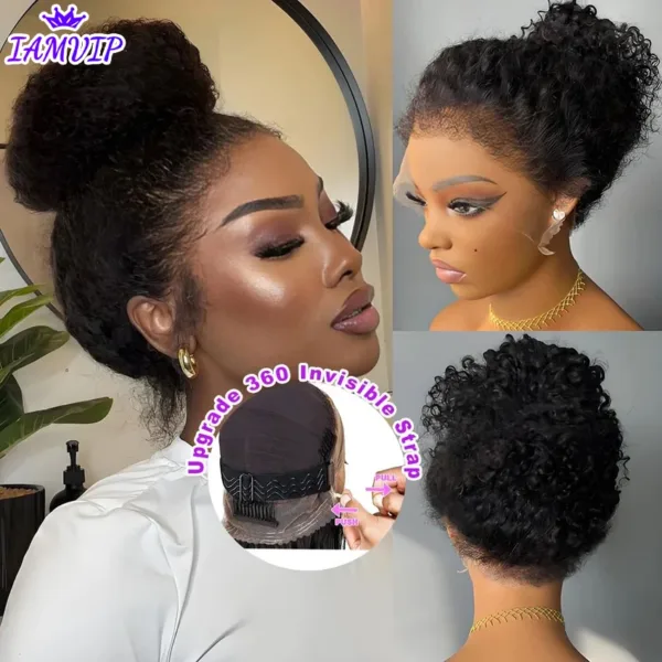 HD Kinky Curly Wig