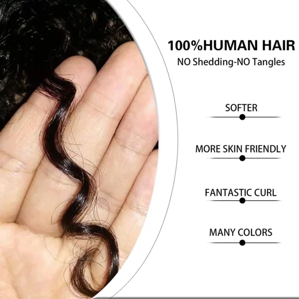 Short Curly Pixie Wig - Image 5