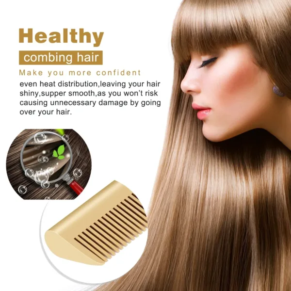 Hot Comb Straightener Curler - Image 3