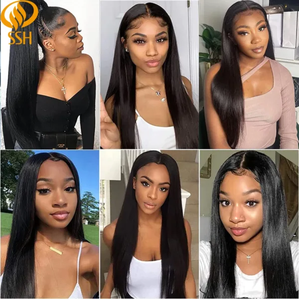 Long Straight Bob Wig - Image 2