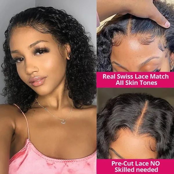 Water Wave Glueless Wig - Image 3